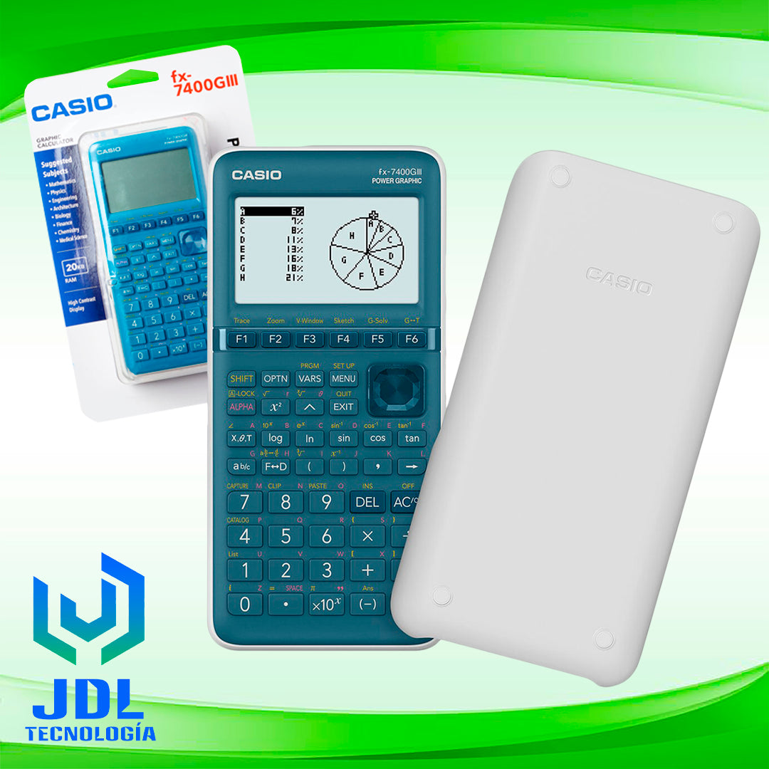 Casio FX-7400GIII Calcolatrice Grafica - Display Monocromatico 21 Cifre, Programmable - Foto 4