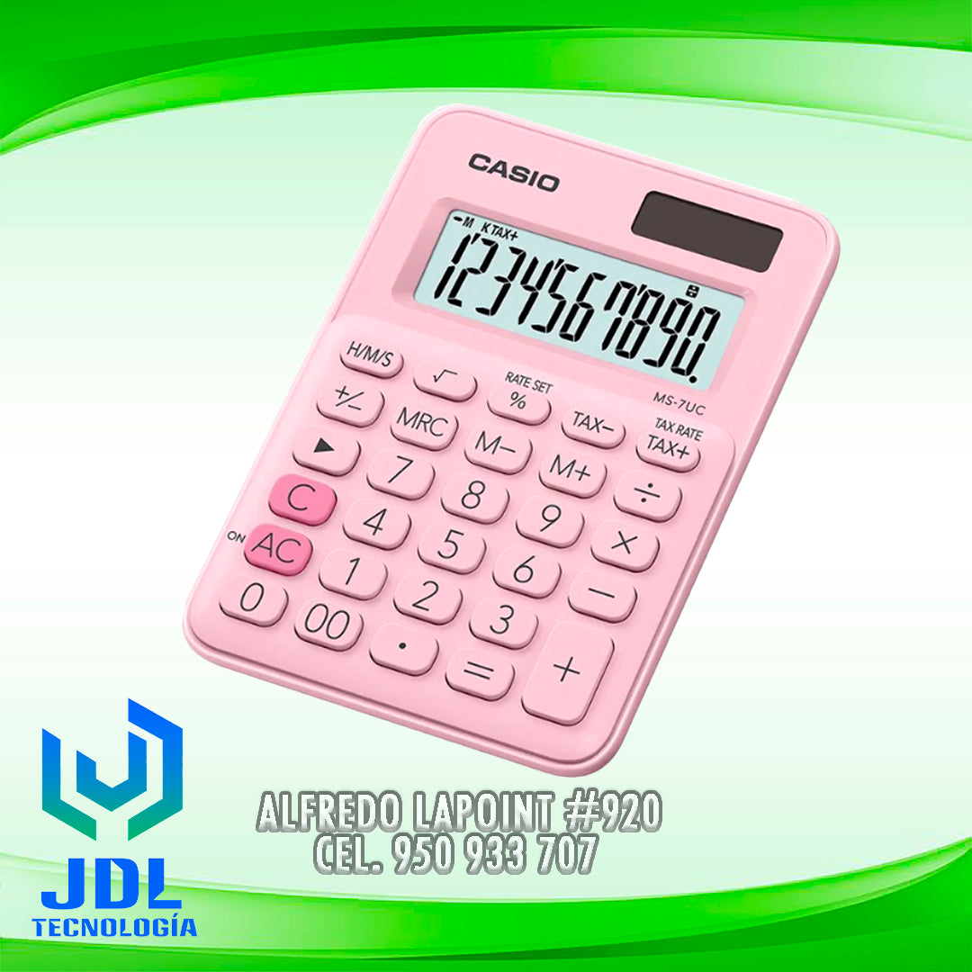 CALCULADORA CASIO MS-7UC