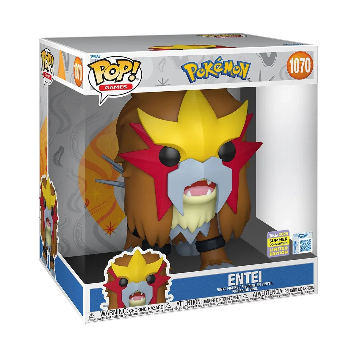 FUNKO POP! JUMBO - POKEMON ENTEI #1070