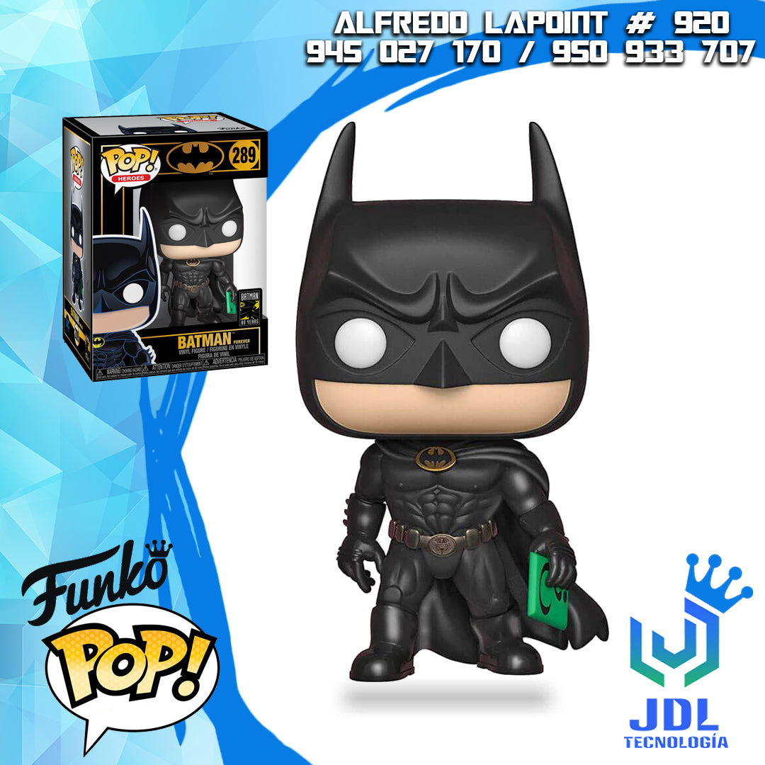 Funko Pop Batman 80 Aniversario - Batman #289