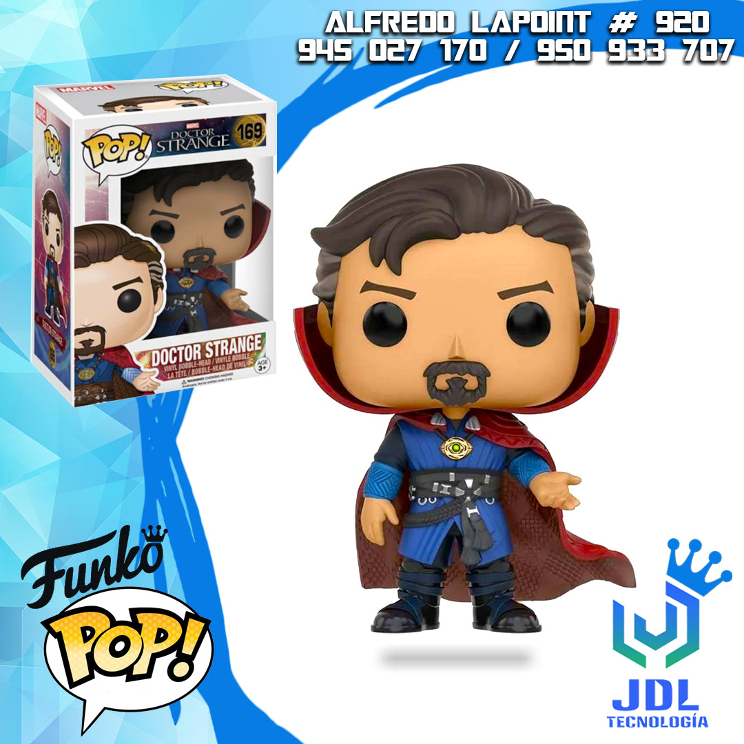 Funko Pop Doctor Strange Doctor Strange #169 – JDL TECNOLOGIA