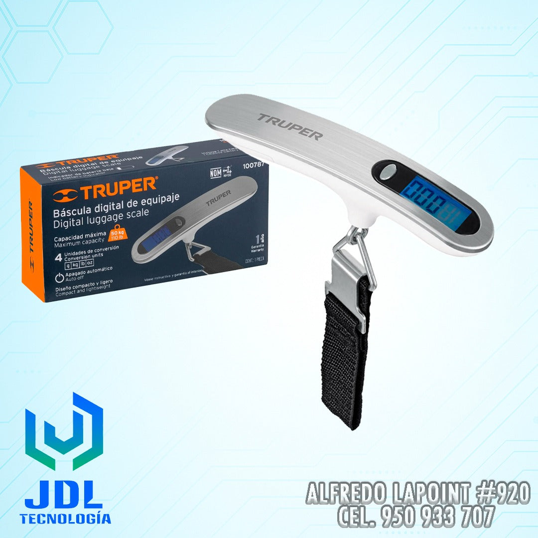 BALANZA DIGITAL PARA EQUIPAJE