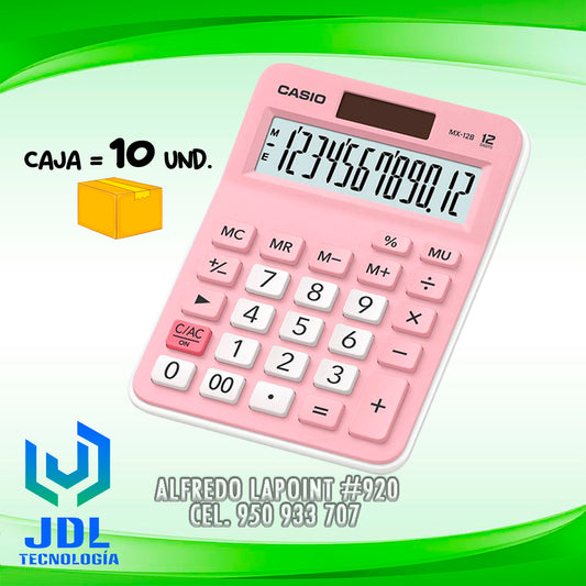 CALCULADORA CASIO MX-12B