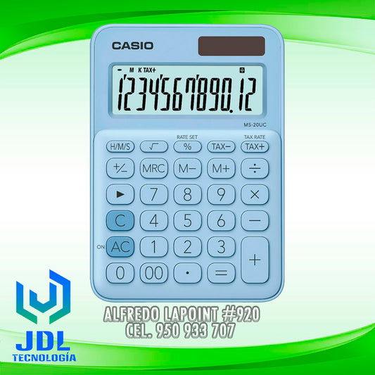 CALCULADORA CASIO MS-20UC