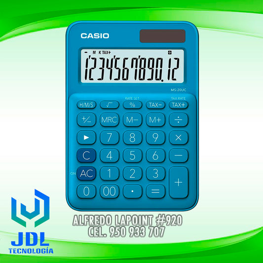 CALCULADORA CASIO MS-20UC