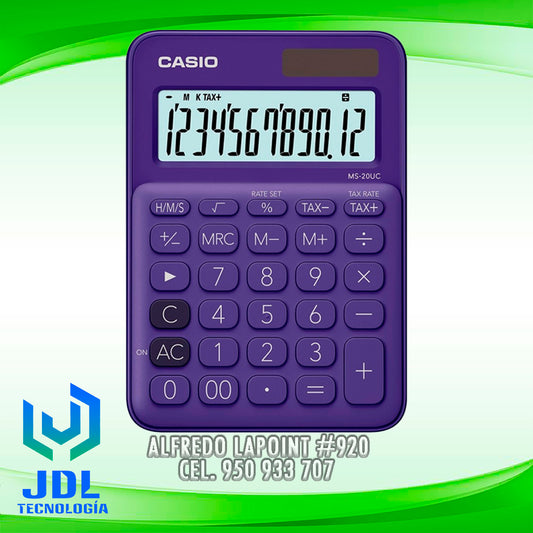 CALCULADORA CASIO MS-20UC