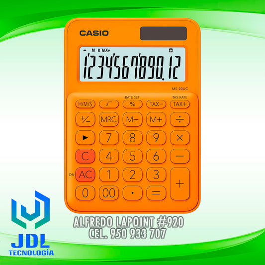 CALCULADORA CASIO MS-20UC