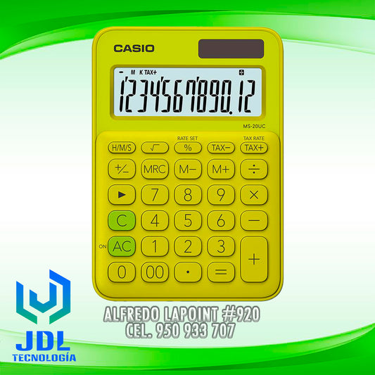 CALCULADORA CASIO MS-20UC