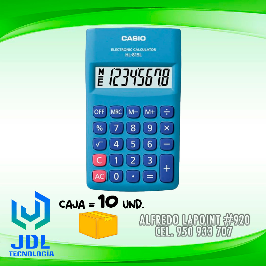 CALCULADORA CASIO HL-815L