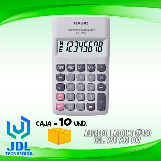 CALCULADORA CASIO HL-815L