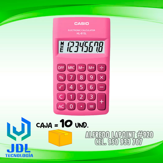 CALCULADORA CASIO HL-815L-PK