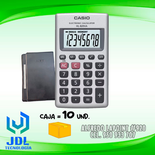 CALCULADORA CASIO HL-820VA