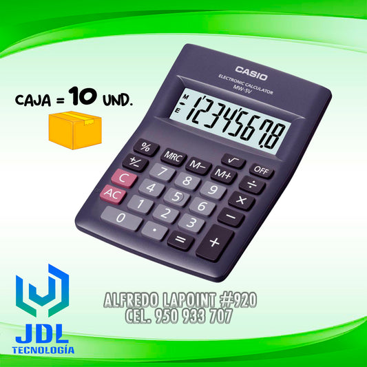 CALCULADORA CASIO MW-5V