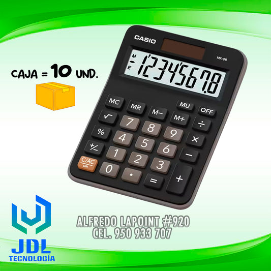 CALCULADORA CASIO MX-8B