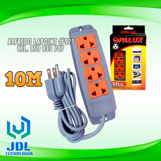 EXTENSIÓN OPALUX 10M UNIVERSAL