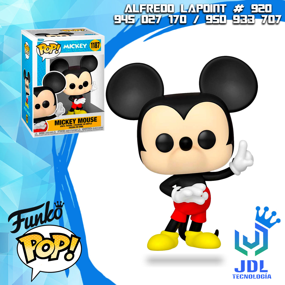 Funko Pop Disney - Mickey Mouse #1187