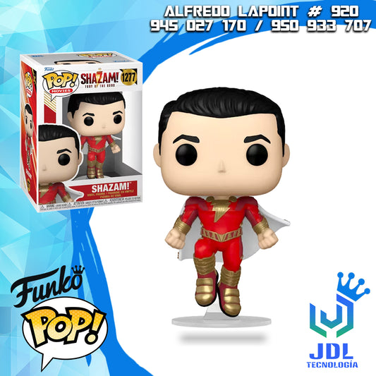 Funko Pop Shazam La Furia de los Dioses - Shazam #1277