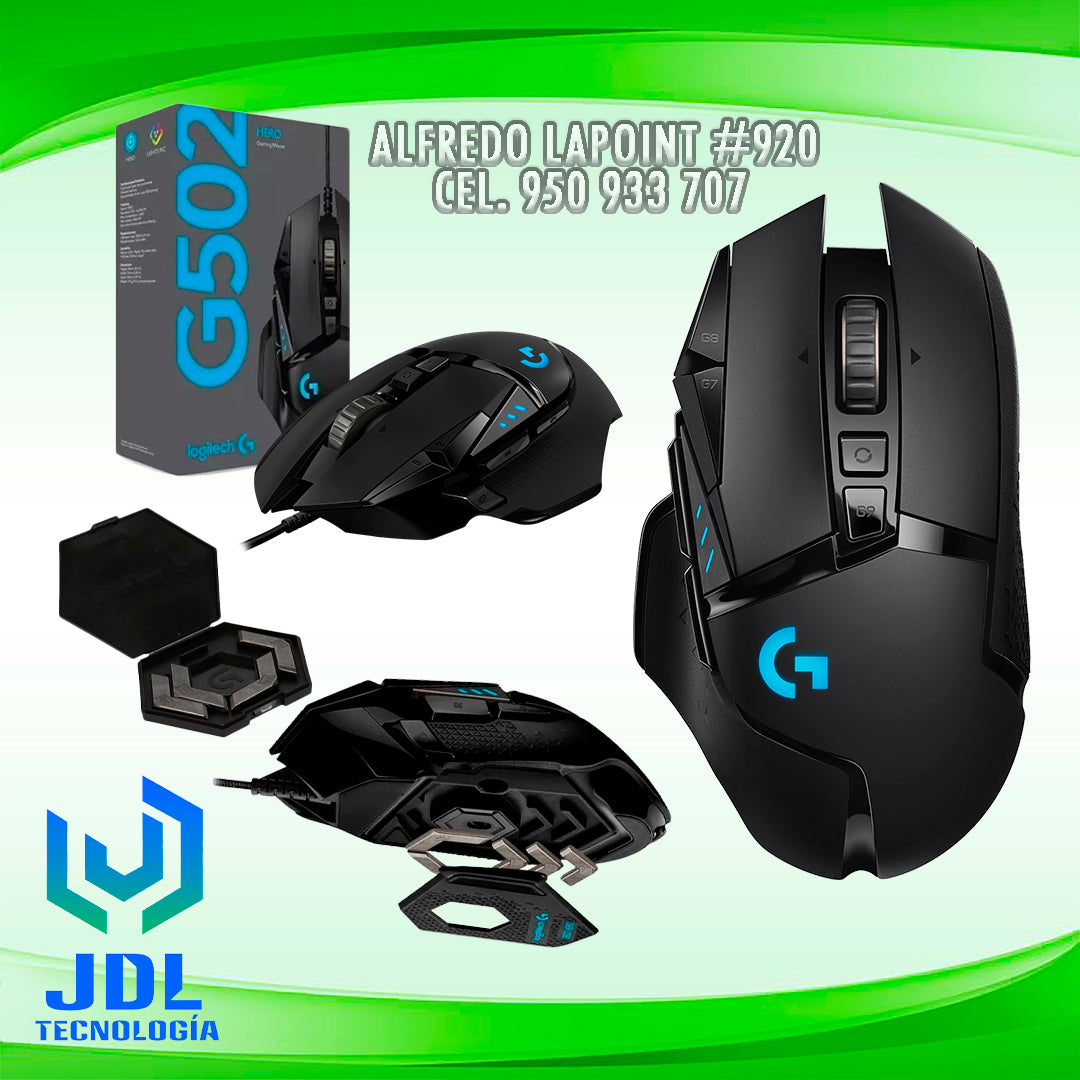 MOUSE GAMER LOGITECH G502