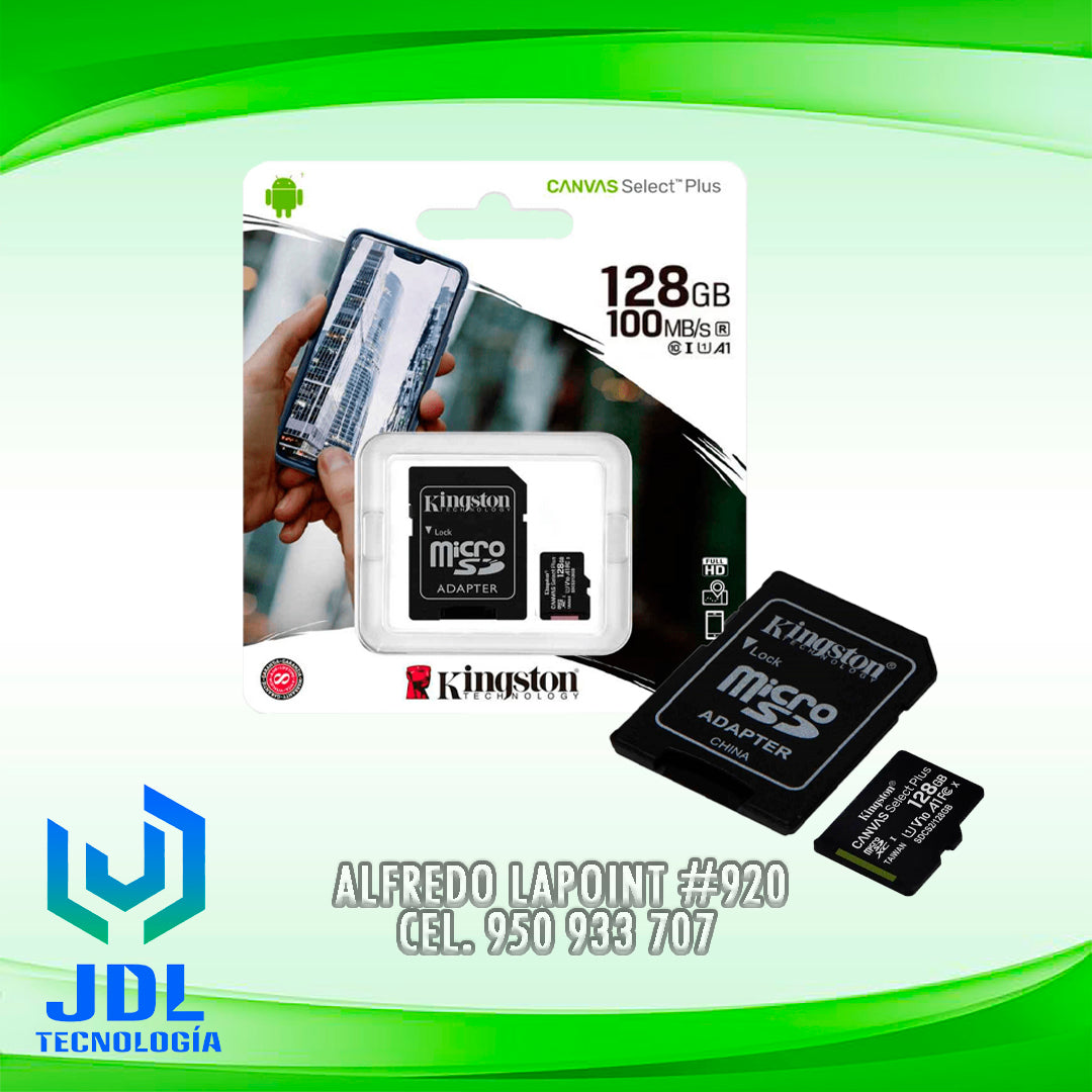 MEMORIA MICRO-SD KINGSTON 128GB