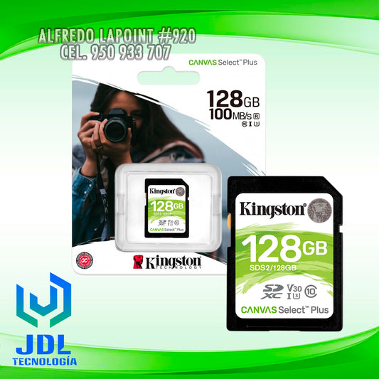 MEMORIA SD KINGSTON 128GB