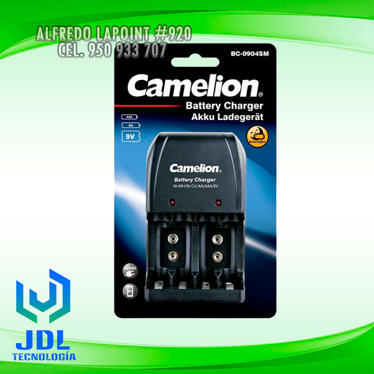 CARGADOR DE 4 PILAS CAMELION