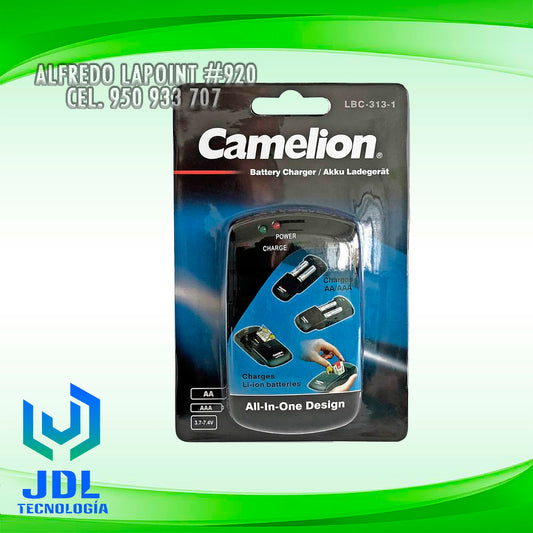 CARGADOR UNIVERSAL DE BATERÍAS CAMELION