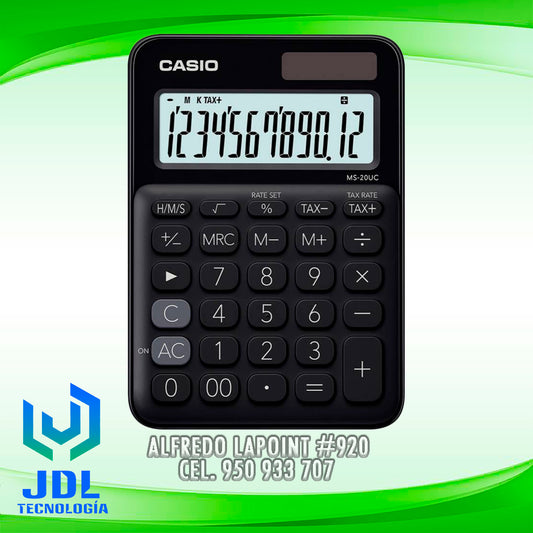 CALCULADORA CASIO MS-20UC