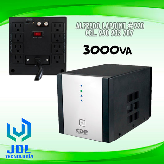 ESTABILIZADOR CDP 3000VA