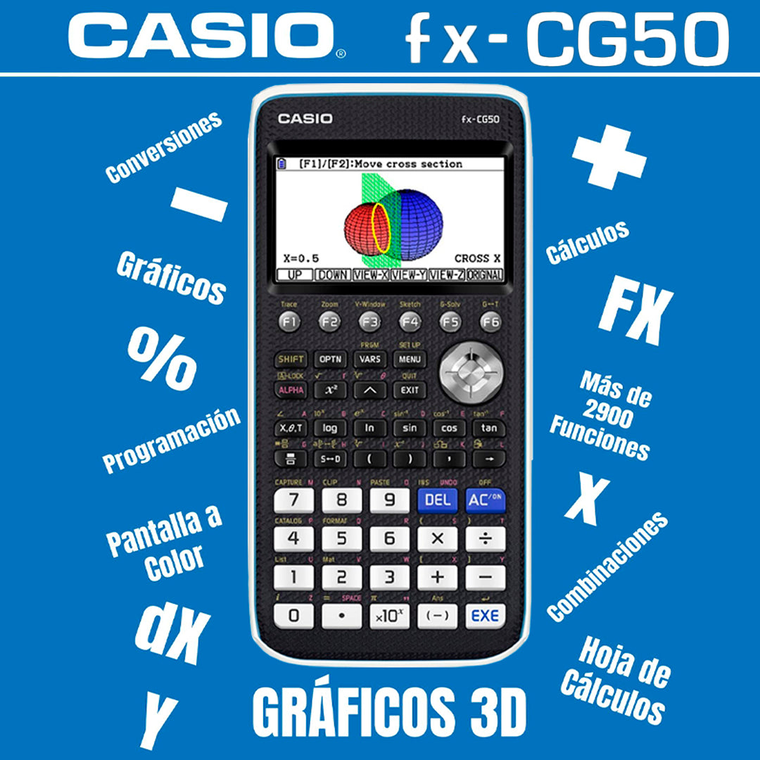 CALCULADORA GRÁFICA CASIO FX-CG50