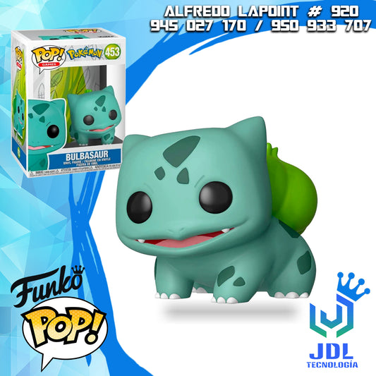 Funko Pop Pokémon - Bulbasaur #453