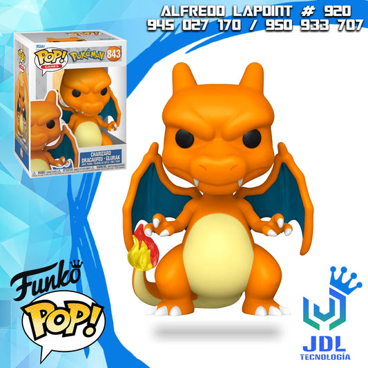 Funko Pop Pokémon - Charizard #843