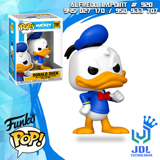 Funko Pop Disney - Pato Donald #1191