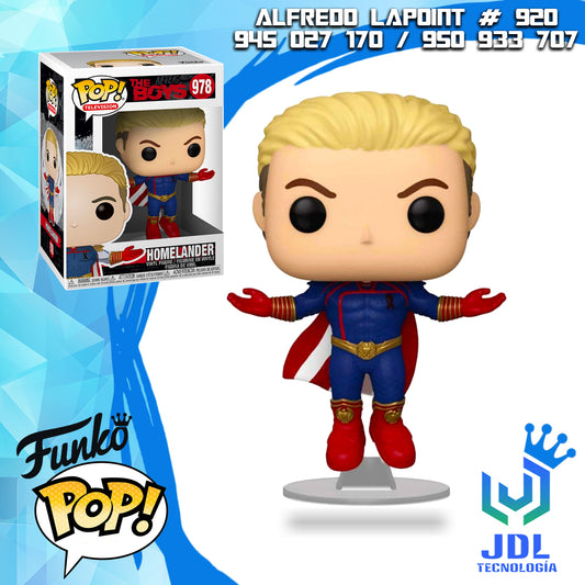 Funko Pop The Boys - Homelander (Levitando) #978