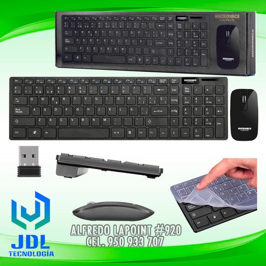 KIT TECLADO + MOUSE MICRONICS CAPRICE