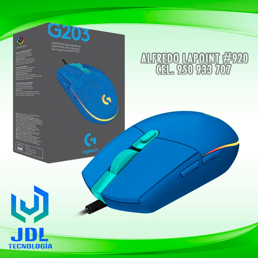 MOUSE GAMER LOGITECH G203