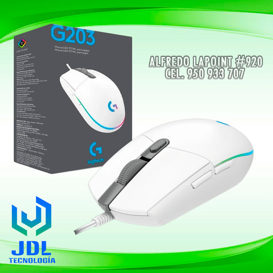 MOUSE GAMER LOGITECH G203