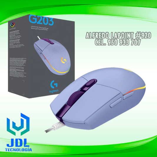 MOUSE GAMER LOGITECH G203