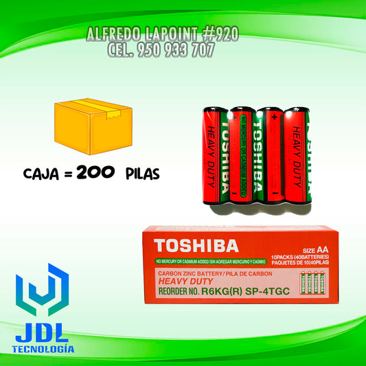 PILAS TOSHIBA AA