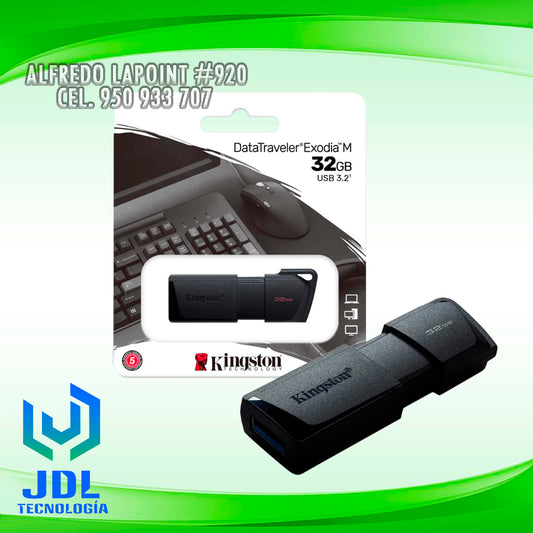 MEMORIA USB KINGSTON 32GB